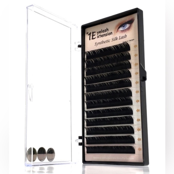 1E Eyelash Extension Synthetic Silk Lash EXTENSIONS BRAND NEW - Picture 3 of 6